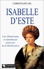 Cover of: Isabelle d'Este