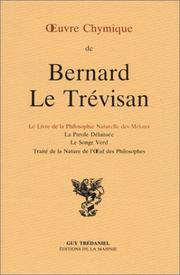 Cover of: Euvre chymique de Bernard Le Trevisan