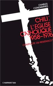 Cover of: L' Eglise catholique au Chili: complicité ou résistance?