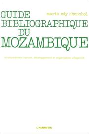 Cover of: Guide bibliographique du Mozambique by Maria Edy Chonchol