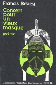 Cover of: Concert pour un vieux masque: poème