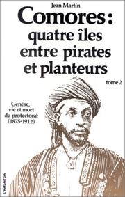 Cover of: Les Comores, quatre îles entre pirates et planteurs, tome 2