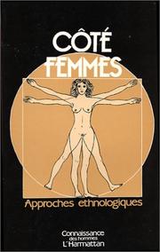 Cover of: Côté femmes: approches ethnologiques.
