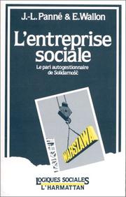 Cover of: L' Entreprise sociale: le pari autogestionnaire de Solidarnoṡċ