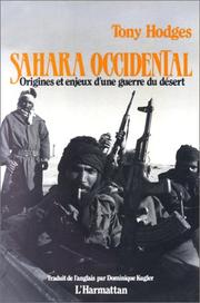 Cover of: Sahara occidental
