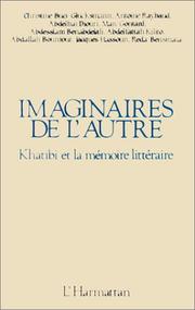 Cover of: Imaginaires de l'autre by Christine Buci-Glucksmann ... [et al.].