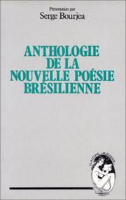 Cover of: Anthologie de la nouvelle poésie brésilienne