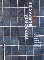 Cover of: Les années Supports surfaces dans les collections du Centre Georges Pompidou