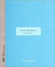 Cover of: Louise Bourgeois by Louise Bourgeois