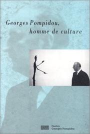Cover of: Georges Pompidou, homme de culture