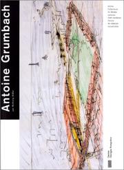 Cover of: Antoine Grumbach by Anthony Vidler