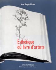 Cover of: Esthétique du livre d'artiste: 1960-1980
