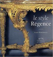 Cover of: Le style Régence