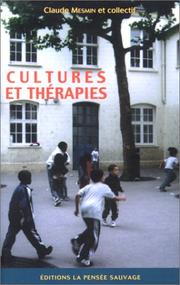 Cover of: Cultures et thérapies