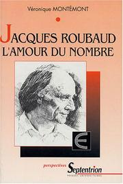 Cover of: Jacques Roubaud by Véronique Montémont