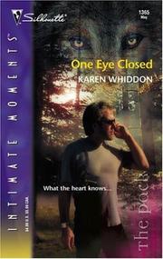 Cover of: One eye closed by Karen Whiddon