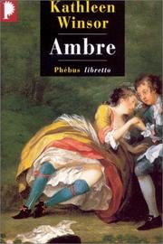 Cover of: Ambre by Kathleen Winsor, Kathleen Winsor, Edith Vincent