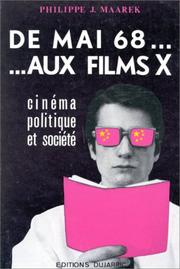 Cover of: De mai 68 aux films X: cinéma, politique et société