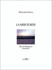 Cover of: La mer écrite