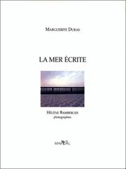 Cover of: La mer écrite by Marguerite Duras