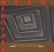 Cover of: MAAO mémoires by Bernard Plossu