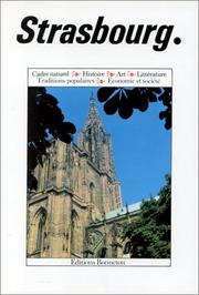 Cover of: Strasbourg by Marie-Noëlle Denis ... [et al.].