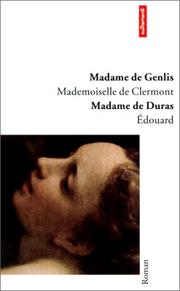 Mademoiselle de Clermont by Stéphanie Félicité, comtesse de Genlis