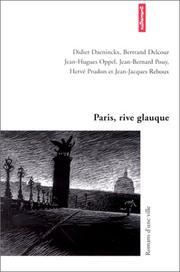 Cover of: Paris, rive glauque