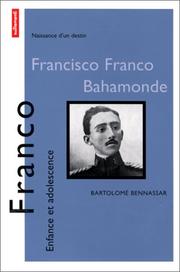 Cover of: Franco: enfance et adolescence