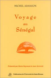Cover of: Voyage au Sénégal