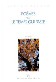 Cover of: Poèmes sur le temps qui passe: anthologie