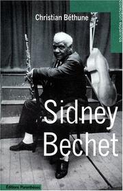 Cover of: Sidney Bechet