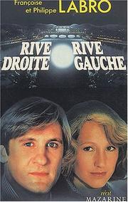 Cover of: Rive droite, rive gauche: récit