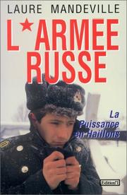 Cover of: L' armée russe by Laure Mandeville