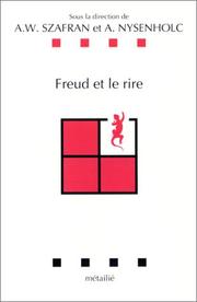Cover of: Freud et le rire