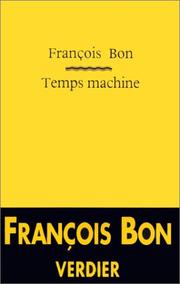 Cover of: Temps machine