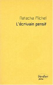 Cover of: L' écrivain pensif