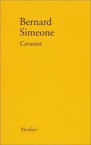 Cavatine by Bernard Simeone