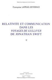 Cover of: Relativité et communication dans les Voyages de Gulliver de Jonathan Swift