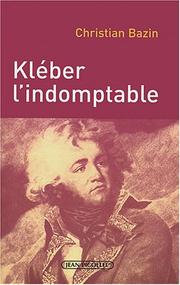 Cover of: Kléber l'indomptable