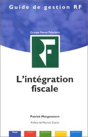 Cover of: L'Intégration fiscale