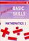 Cover of: Practice in the Basic Skills - Mathematics