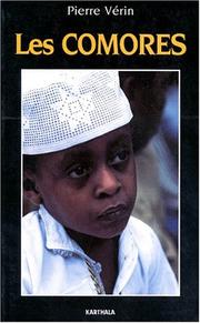 Cover of: Les Comores by Pierre Vérin