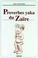 Cover of: Proverbes yaka du Zaïre