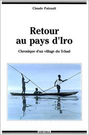 Retour au pays d'Iro by Pairault, Claude.