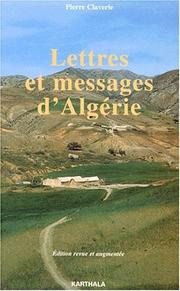 Cover of: Lettres et messages d'Algérie