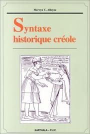 Cover of: Syntaxe historique créole