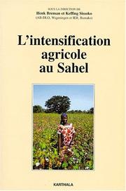 Cover of: L' intensification agricole au Sahel