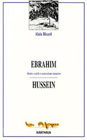 Cover of: Ebrahim Hussein by Alain Ricard