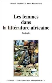 Cover of: Les femmes dans la littérature africaine: portraits